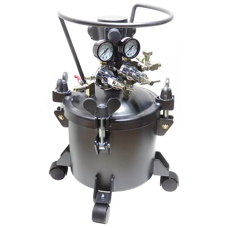 2.5-Gallon Pneumatically Agitated Paint Pressure Tank – Performance Series 1