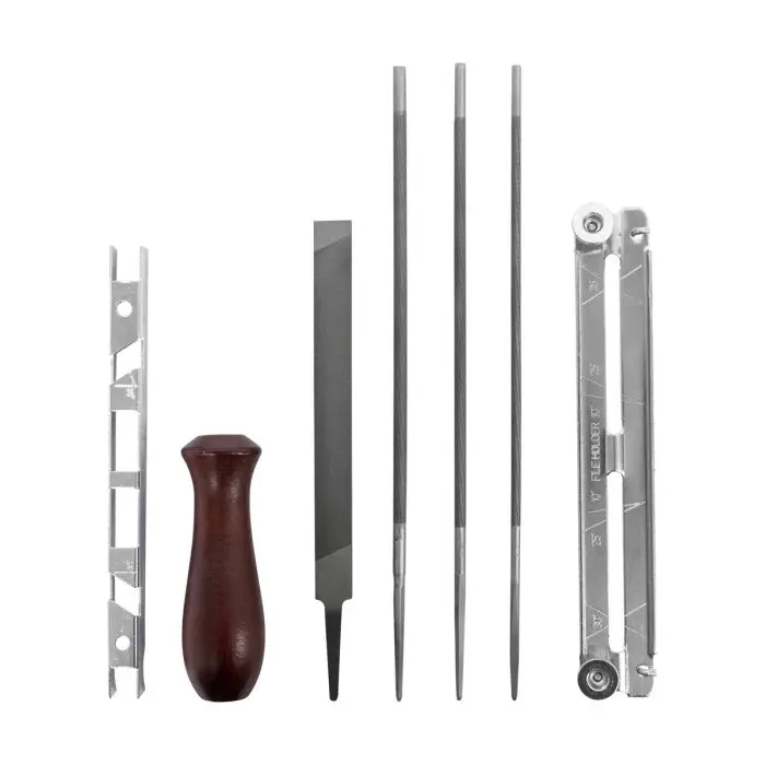 7-Piece Chainsaw Chain Sharpening Tool Kit 1