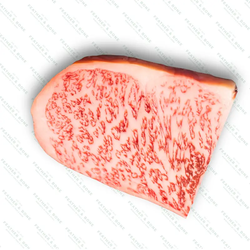 A5 Kagoshima Wagyu Sirloin Steak – 250G Frozen Cut 1
