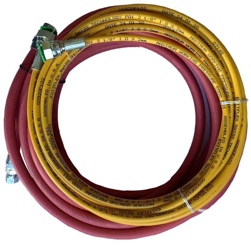 Aaa Hose Set – 1/8" Fluid + 1/4" Air Hose Configuration 1