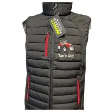 Adult Impact Hybrid Gilet – Red Tractor & Trailer Design 1