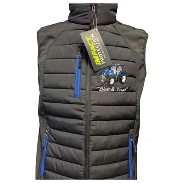Adults' Impact Hybrid Gilet – Tractor & Trailer Print 1
