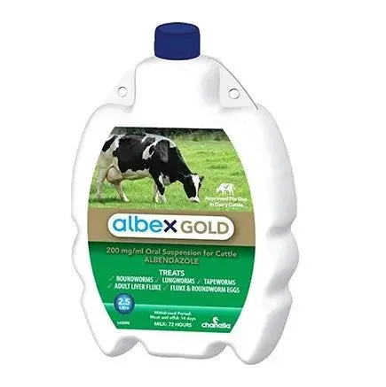 Albex Gold Oral Suspension For Cattle 1