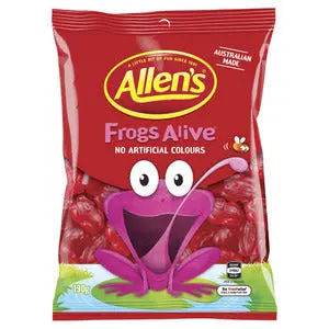 Allen'S Frogs Alive Gummy Candy Bag – 190G 1