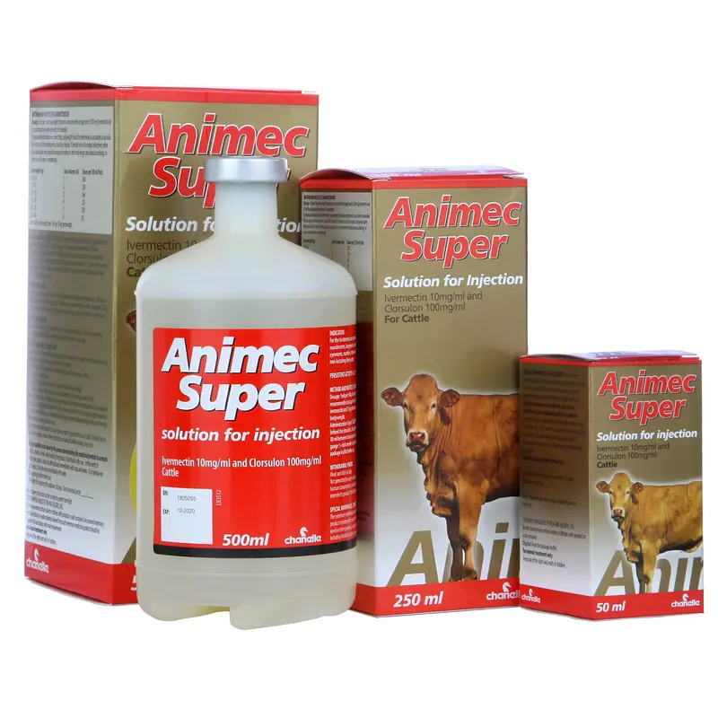 Animec Super Injection Solution For Livestock Parasite Control 1