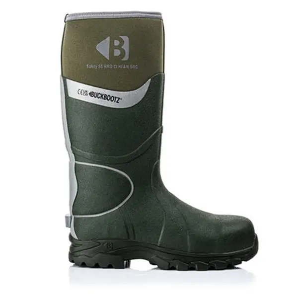 Ankle-Support Neoprene-Rubber Safety Wellington Boots 1