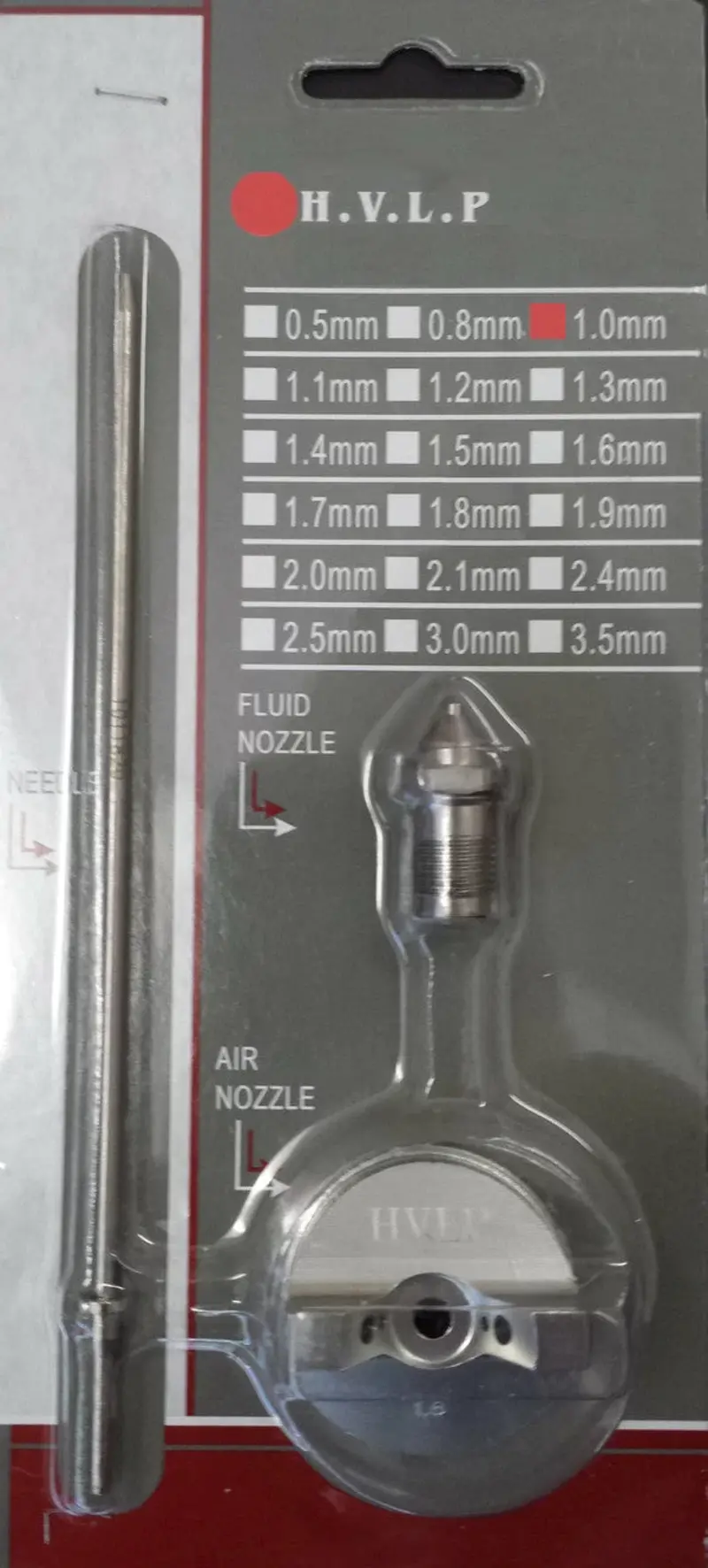 Apollo E7000 Eco Series Hvlp Nozzle Kits – Multiple Orifice Sizes 1