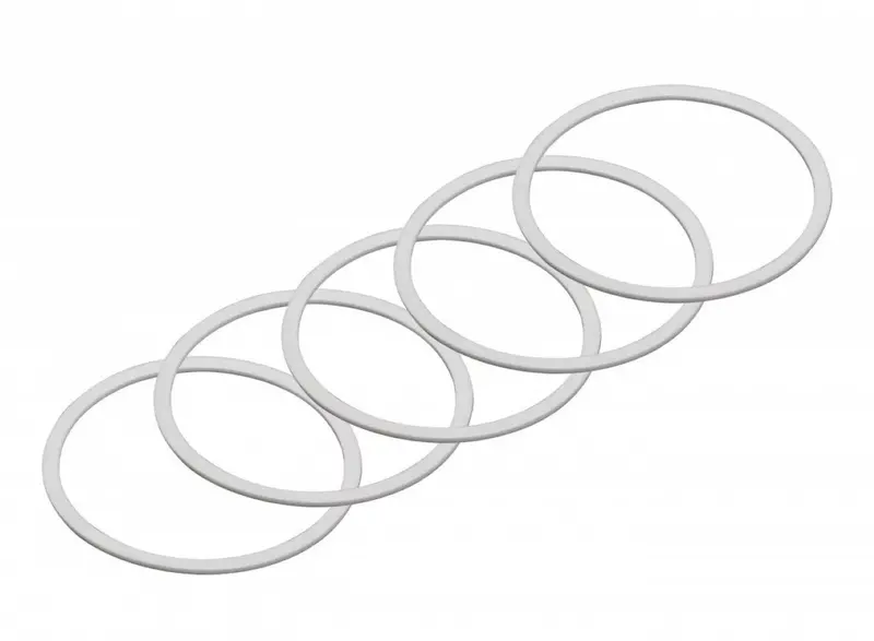 Apollo Replacement Gasket Pack (5) For 600 Ml & 1000 Ml Top-Feed (Gravity) Pressure Cups (Fs1679) 1