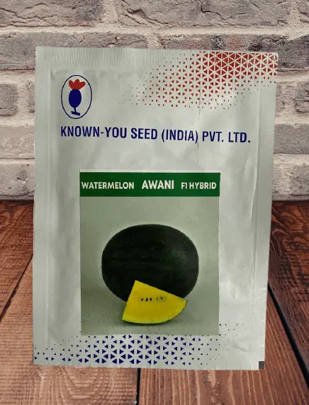 Awani Yellow-Flesh Hybrid Watermelon Seeds (Known You) 1