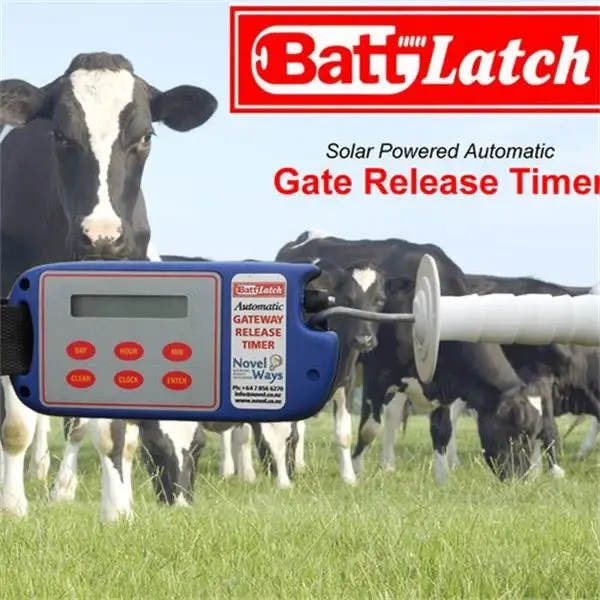 Batt Latch Gate Release – Sim-Compatible Remote Gate Opener (Sim Not Included) 1