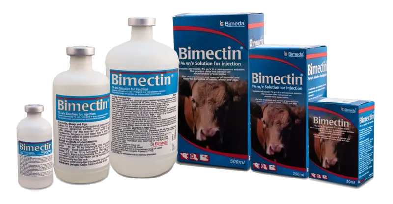 Bimectin Injectable Solution – Ivermectin-Based Cattle Treatment 1