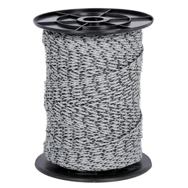 Black/White Polytwine – 6Mm Diameter, 250M Reel 1