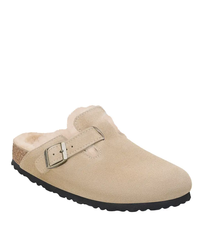 Boston Shearling-Lined Sandals 1