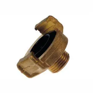 Brass Geka-Type Male Fitting – Quick-Connect Hose Coupling 1