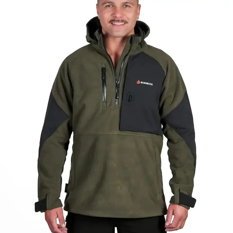 Bushbuck Frontier Wind-Resistant Fleece Pullover 1