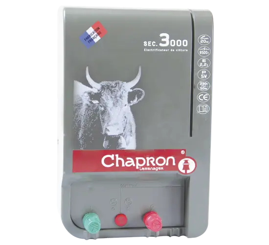Chapron Sec3000 Low-Voltage Fence Energizer – Ideal For 15 Acres 1