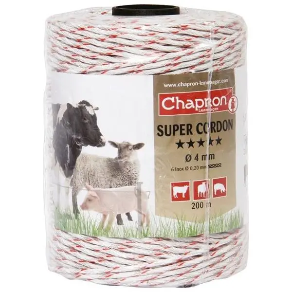 Chapron Super Braided 4Mm Polyethylene Fence Cord 1