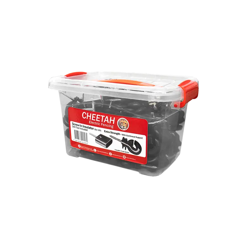 Cheetah All-In-One Screw-In Insulator & Drill Tool Bucket – 125-Piece Set 1