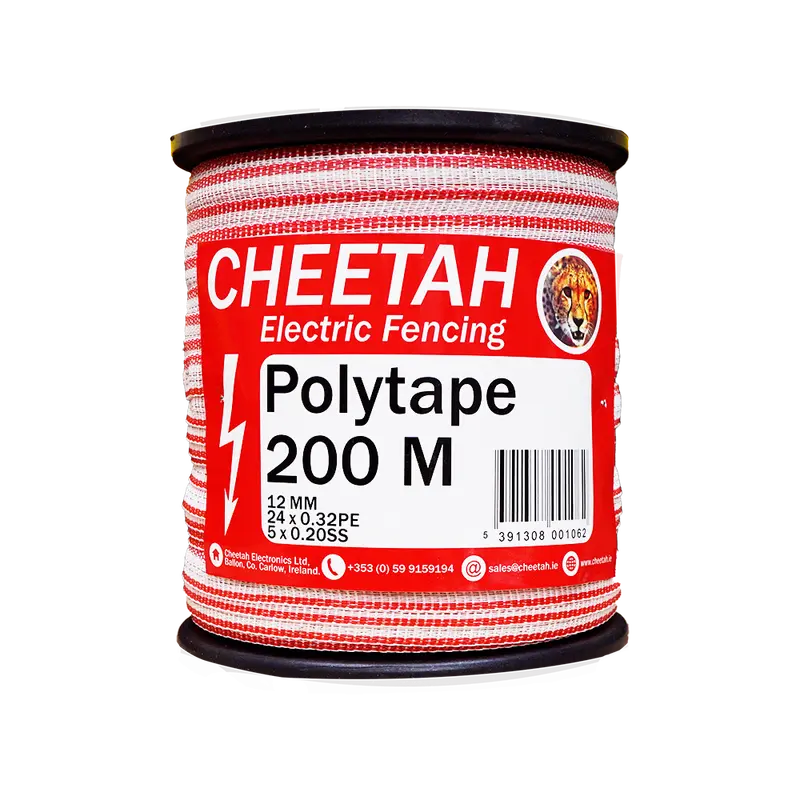 Cheetah Polyethylene Polytape – 200 M × 12 Mm 1