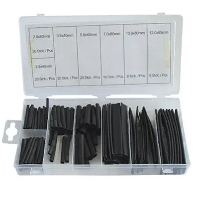 Comprehensive Heat-Shrink Wire Wrap Kit – 127-Piece Assortment 1