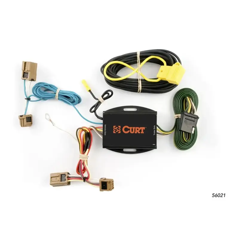 Curt 56021 Custom Vehicle-Specific Wiring Harness – 4-Way Flat Trailer Connector For Nissan Versa 1