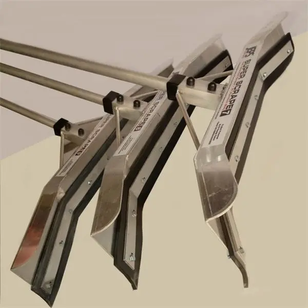 Curved Super Scraper – 34-Inch, 9-Bolt Design 1