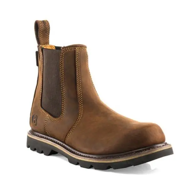 Deep-Dark Goodyear-Welted Non-Safety Dealer Boot 1
