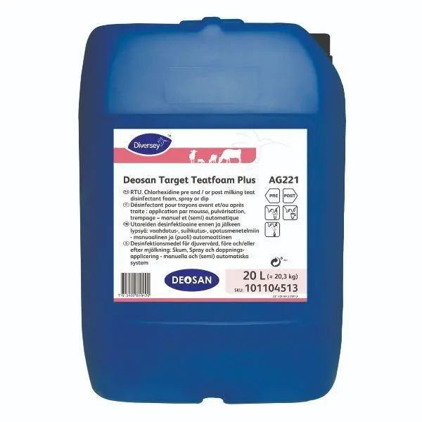 Deosan Target Teatfoam Plus – 20L Container 1