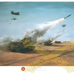 Desert Thunder Military Art – 11X14 Print 1