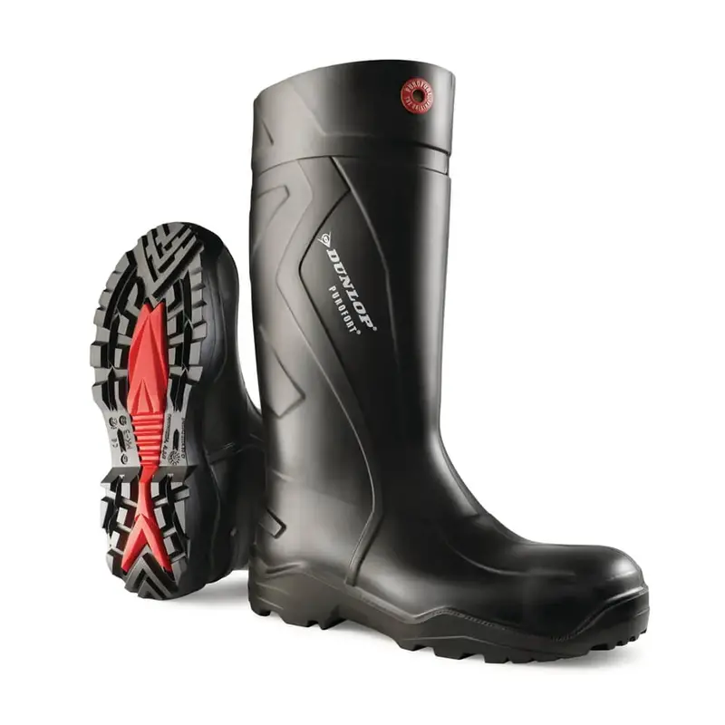 Dunlop C762 Purofort+ Fs Black Safety Wellington Boots 1