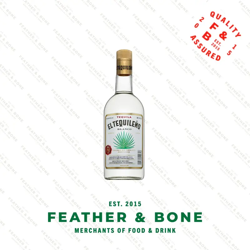 El Tequileño 100% Agave Blanco Tequila, 750Ml 1