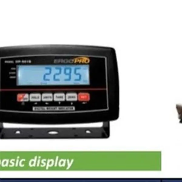Ergopro Complete Livestock Weighing Kit – Basic Display Model 1
