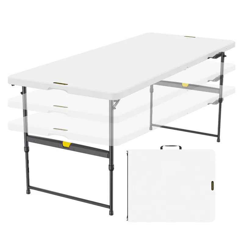 Fanttikoutdoor Zeta X6 Pro 6-Foot Heavy-Duty Folding Table 1