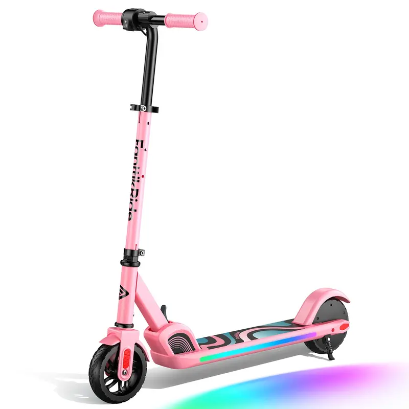 Fanttikride C9 Pro Kids’ Electric Scooter – Pink, Certified Safety Features 1