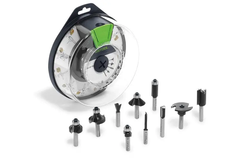 Festool 10-Piece Router Bit Storage Box – Model 498979 1