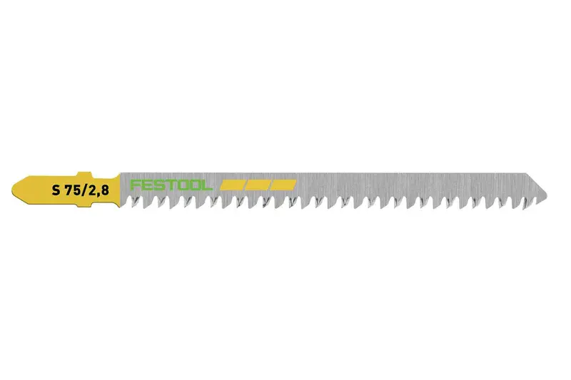 Festool S75/2.8 Jigsaw Blades – Straight-Cut Wood Blades (5-Pack) 1