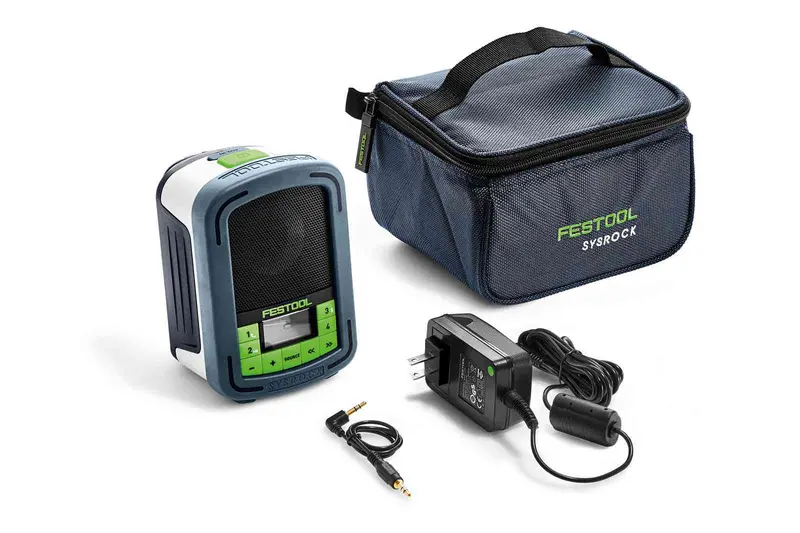 Festool Sysrock Br10 Site Radio – Rugged Bluetooth Construction Radio With Battery Power 1