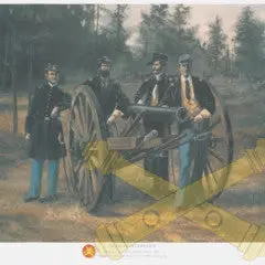 Field Artillerymen – Commemorative Art Print (18X24 Inches) 1