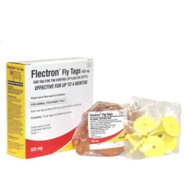 Flectron Fly Repellent Tags For Livestock 1