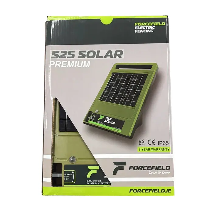 Forcefield S25 Solar-Powered Electric Fencer 1