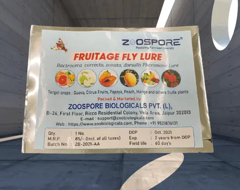 Fruitage Fruit Fly Trap – Biological Lure For Pest Control (Zoospore) 1