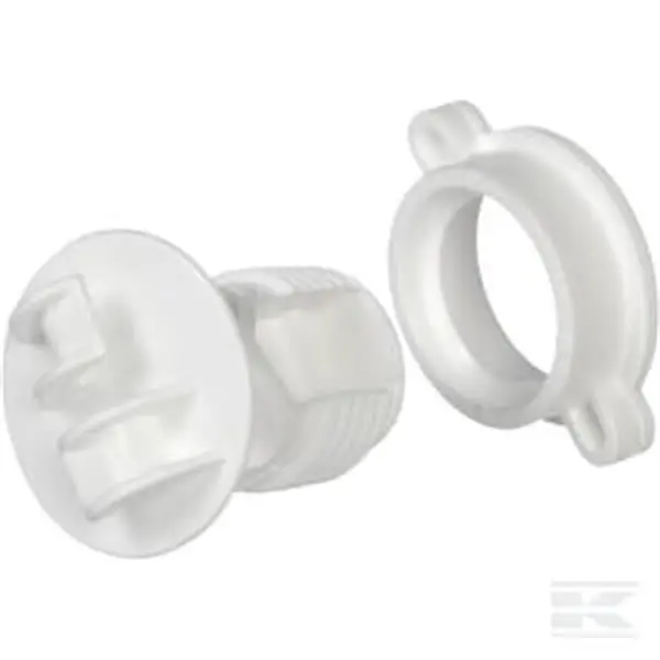 Gallagher 25-Pack White 5.8-Inch Screw-On Insulators 1