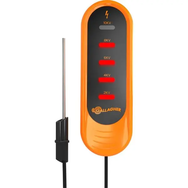 Gallagher 5-Led Neon Fence Voltage Tester For Quick Diagnostics 1