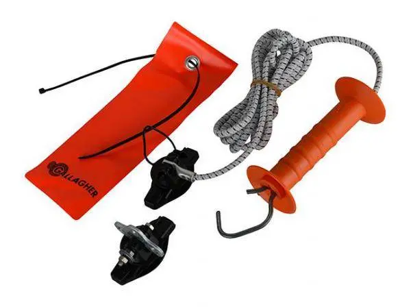 Gallagher Electric Bungy Gate – Adjustable 3.5M To 7M Spring-Loaded Safety Gate 1