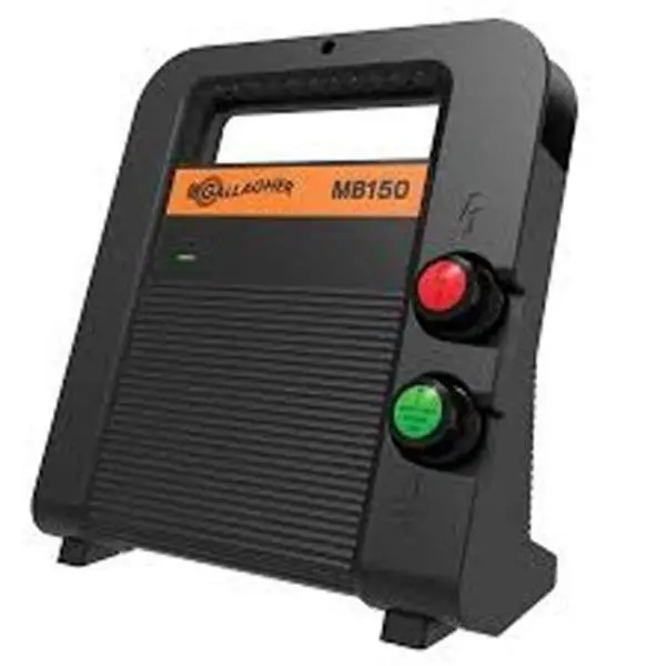Gallagher Mb150 Dual-Power Fence Energizer – Mains & Battery Backup, 150J Output 1