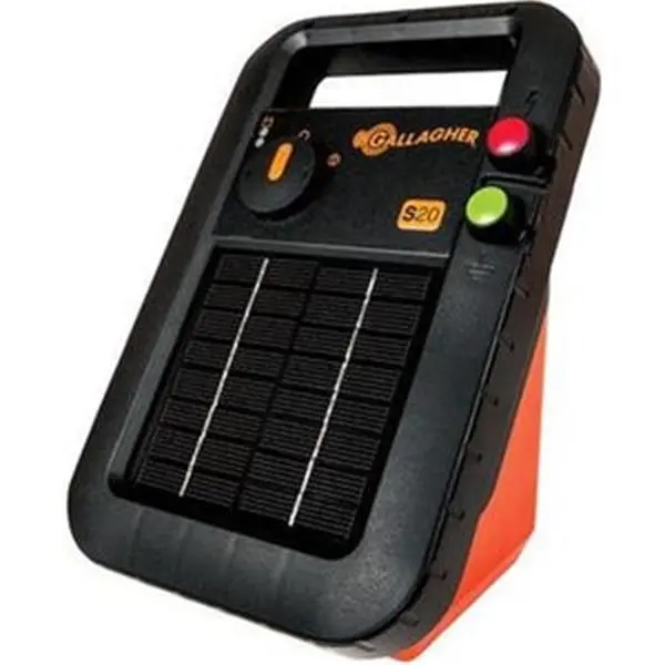 Gallagher S20 Compact Solar-Powered Fence Energizer 1
