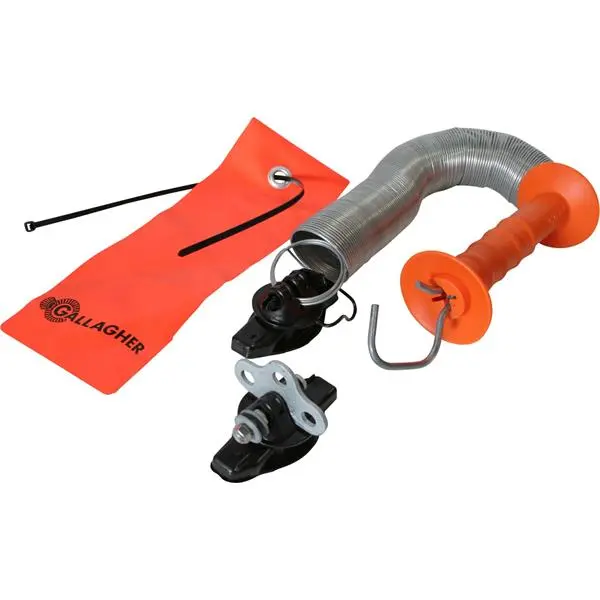 Gallagher Spring-Assisted Gate Kit – Complete Hardware Set For Secure Farm Access 1