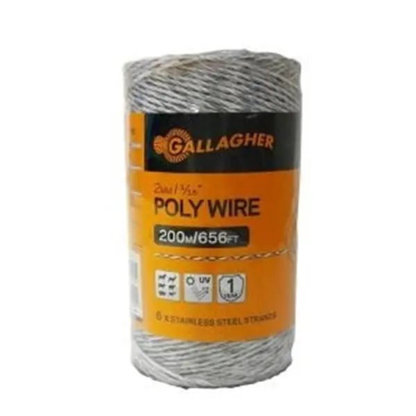 Gallagher Standard 200-Meter Polyrope For Livestock Containment 1