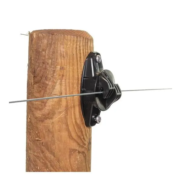 Gallagher 'W'-Style Wooden Post Insulator For Electric Fences 1