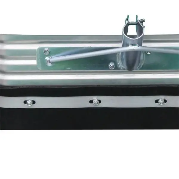 Galvanised 24-Inch Winged Yard Scraper With Reinforced Steel Blade 1